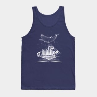 Moby Dick in the sky Tank Top